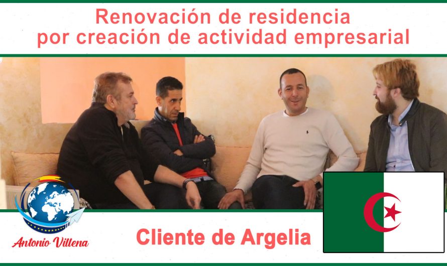Residencia con trabajo Segunda Residencia Argelia