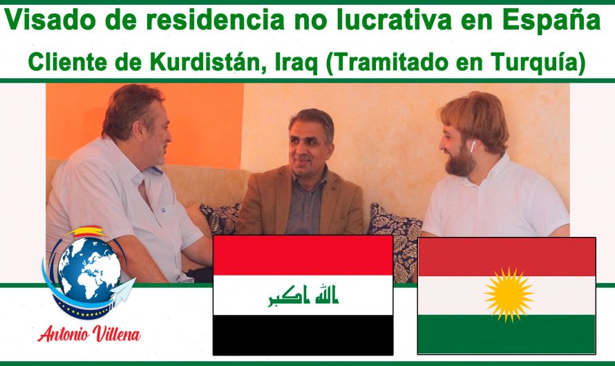 Residencia sin trabajo en España para un matrimonio de Iraq Kurdistan