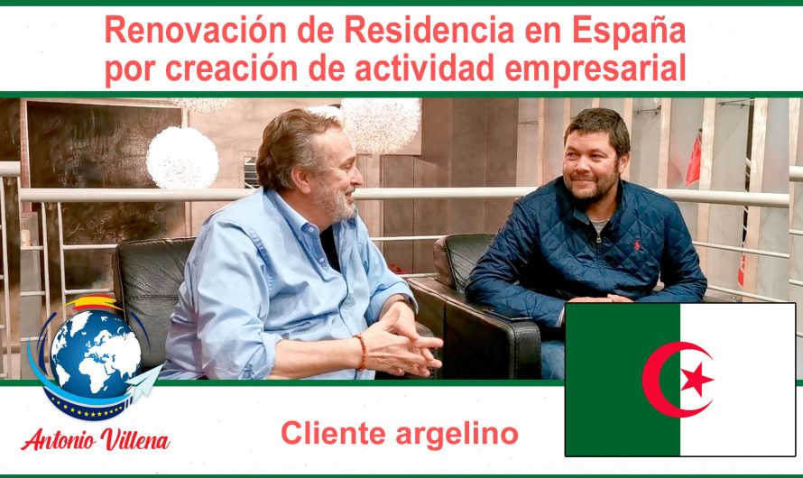Residencia por trabajo para un cliente de Argelia