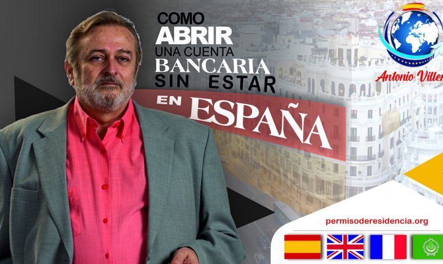 Abrir cuenta bancaria sin estar en España