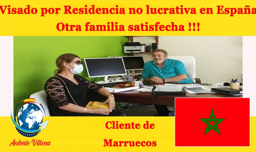 Visado por Residencia no lucrativa en España