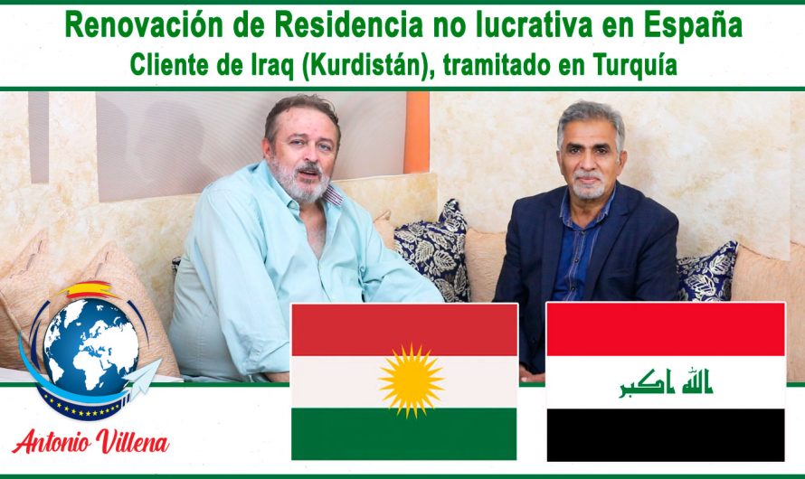 Cliente de Irak (Kurdistán), tramitado en Turquía