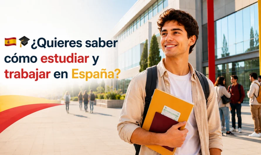 🇪🇸🎓 ¿QUIERES SABER CÓMO ESTUDIAR Y TRABAJAR EN ESPAÑA?